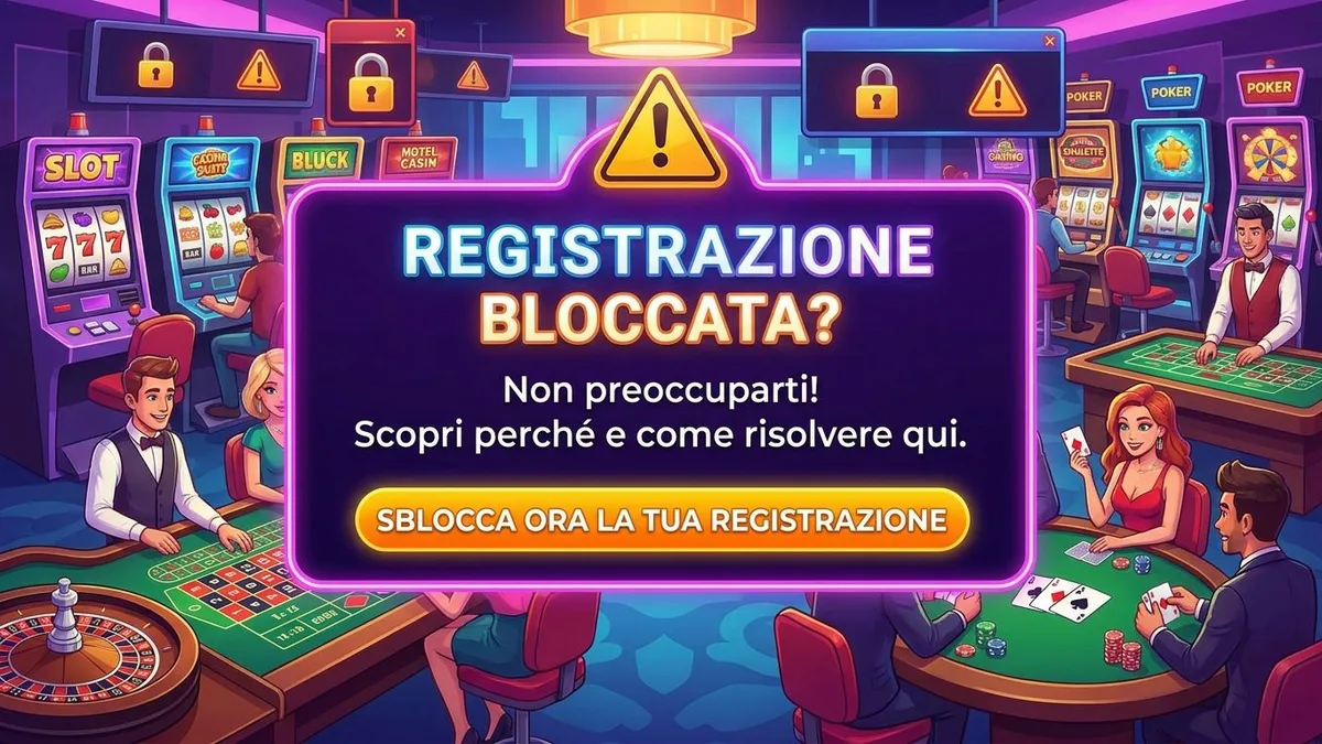 Registrazione con bonus